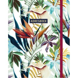 Adresboek (a5) - Tropical