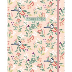 Adresboek Romantic Garden (a5)