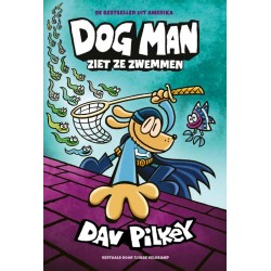 Dog Man ziet ze zwemmen -...