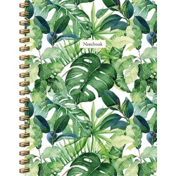 Leaves notebook (lijnen)