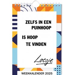 Loesje weekkalender 2025 -...