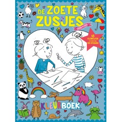 Zoete zusjes kleurboek -...