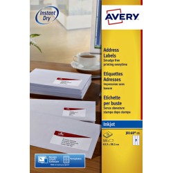 Etiket Avery J8160-10...